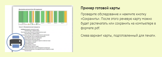 Пример готовой карты